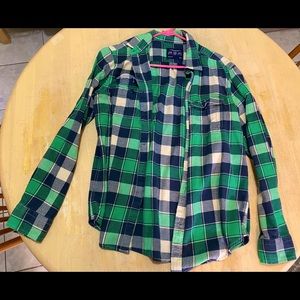 American Eagle Green Flannel (M)